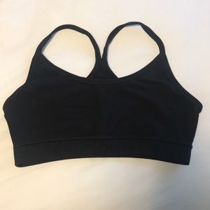 Black Lulu Sports Bra